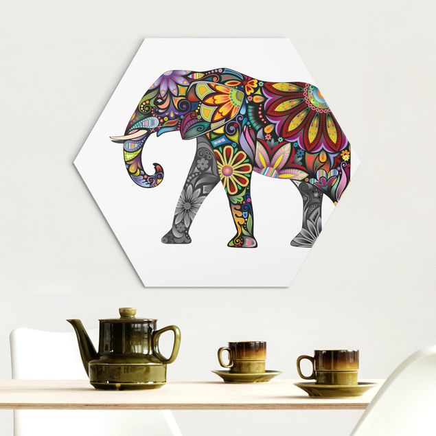 Prints elefant No.651 Elephant Pattern