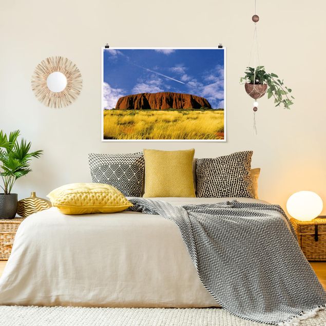 Landscape canvas prints Uluru