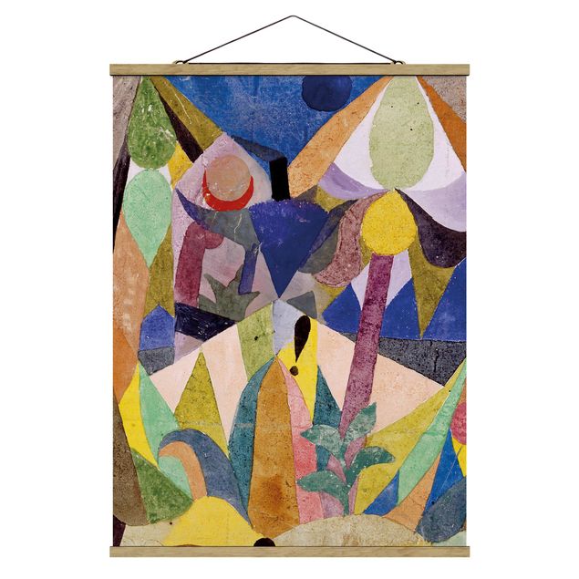 Art prints Paul Klee - Mild tropical Landscape