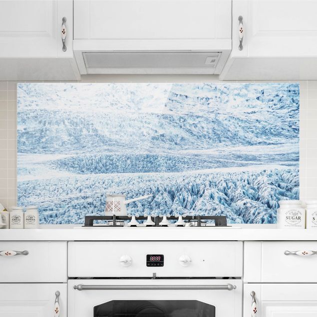 Kitchen Icelandic Glacier Pattern