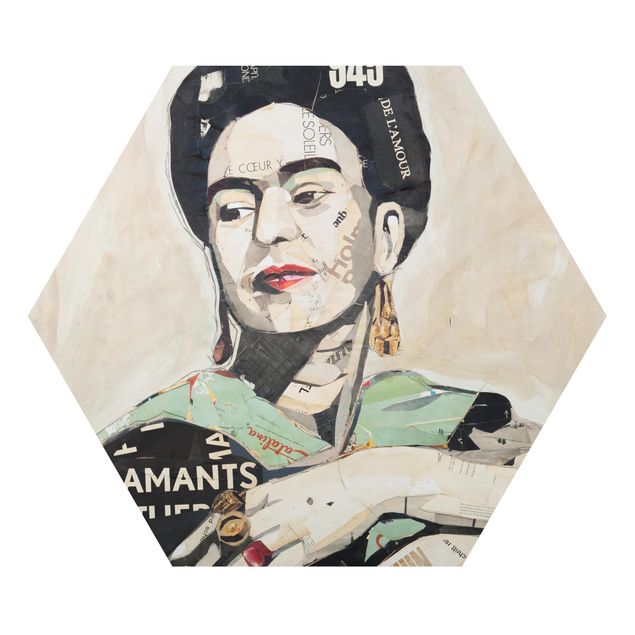 Frida Kahlo art Frida Kahlo - Collage No.4