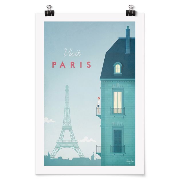 Art posters Travel Poster - Paris