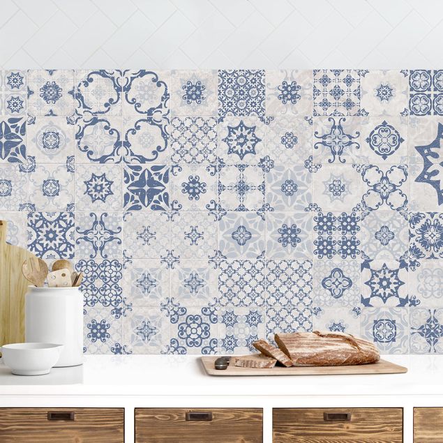 Kitchen Ceramic Tiles Agadir Blue