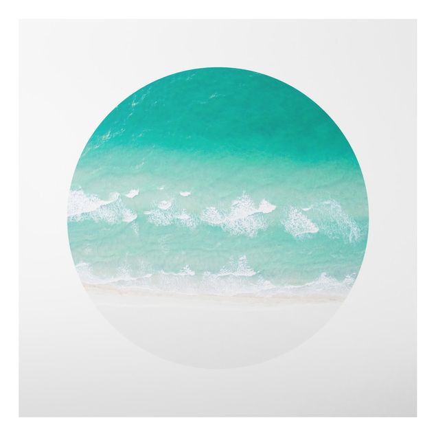 Landscape canvas prints The Ocean In A Circle