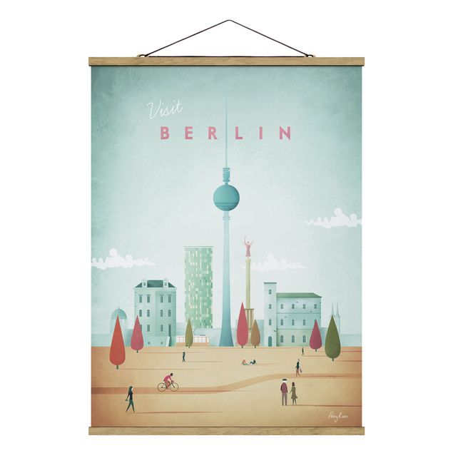 Prints vintage Travel Poster - Berlin