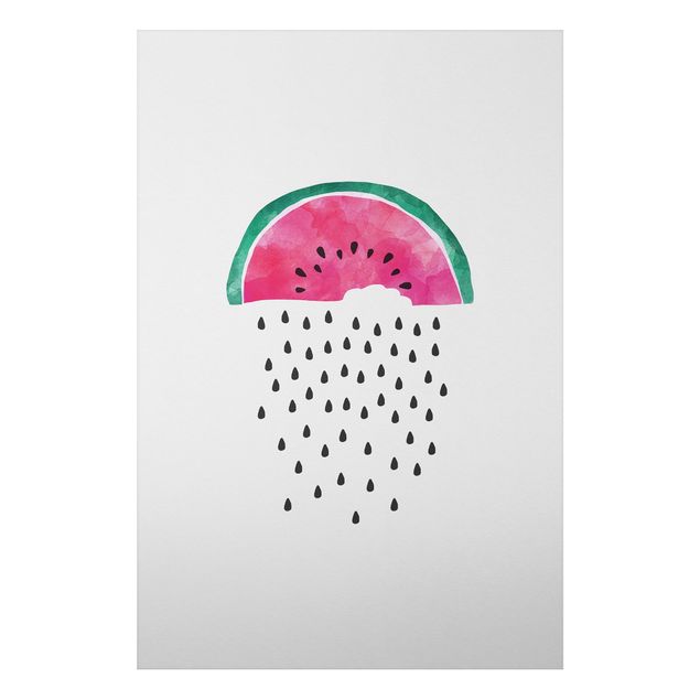 Art posters Watermelon Rain