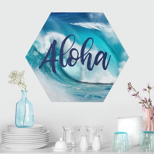 Framed quotes Aloha
