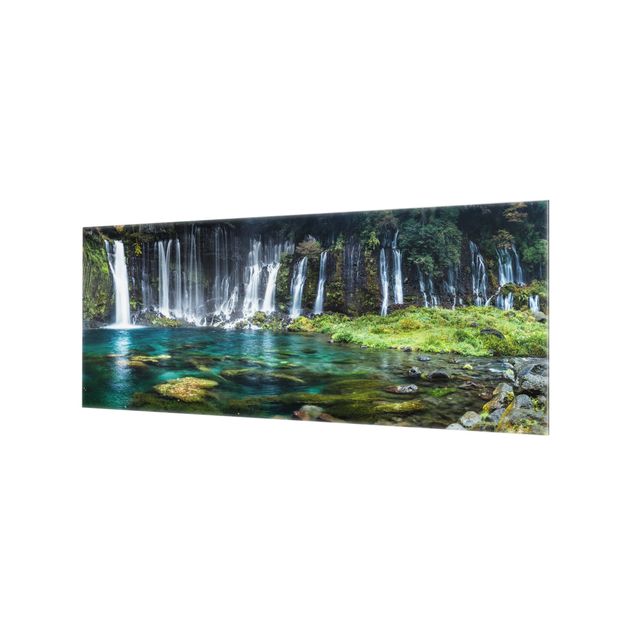 Splashback - Shiraito Waterfall  - Panorama 5:2