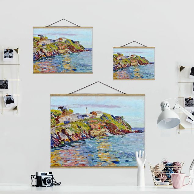 Abstract canvas wall art Wassily Kandinsky - Rapallo, The Bay