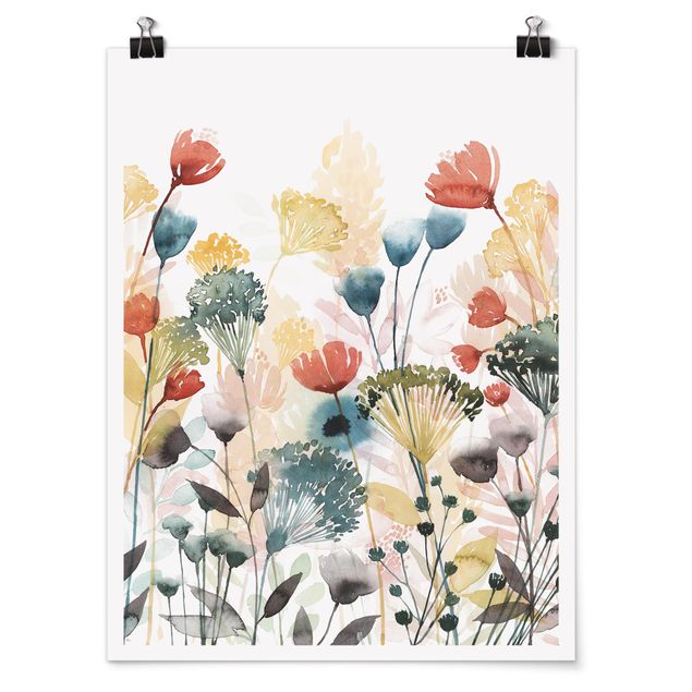 Prints modern Wildflowers In Summer II
