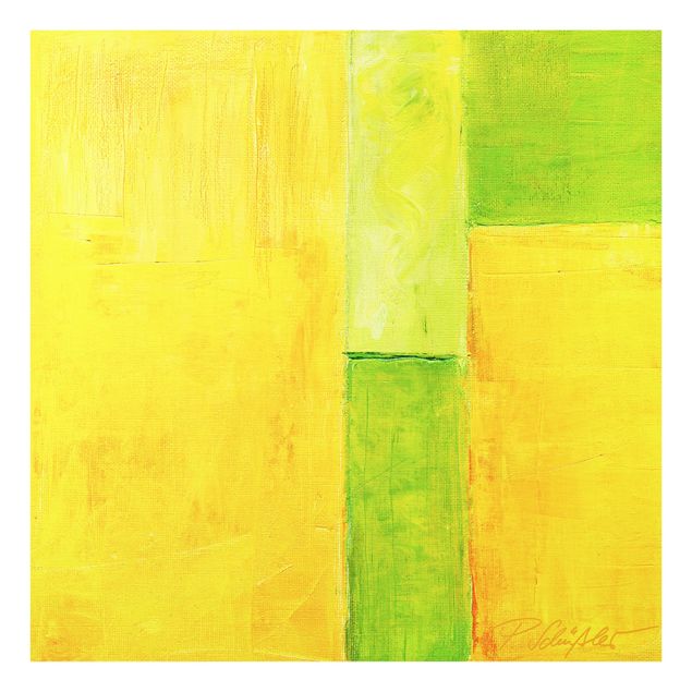 Glass Splashback - Petra Schüßler - Spring Composition 03 - Square 1:1