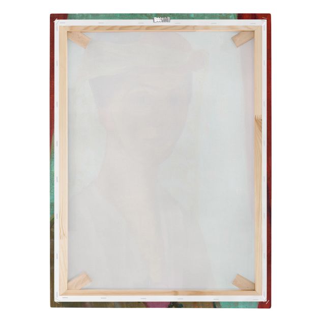 Paula Becker artist Paula Modersohn-Becker - Self-Portrait with a Hat and Veil