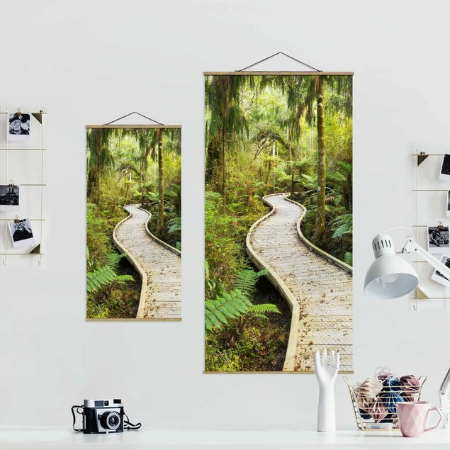 Prints modern Path In The Jungle