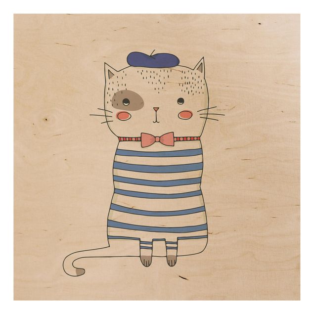 Prints Cat In France