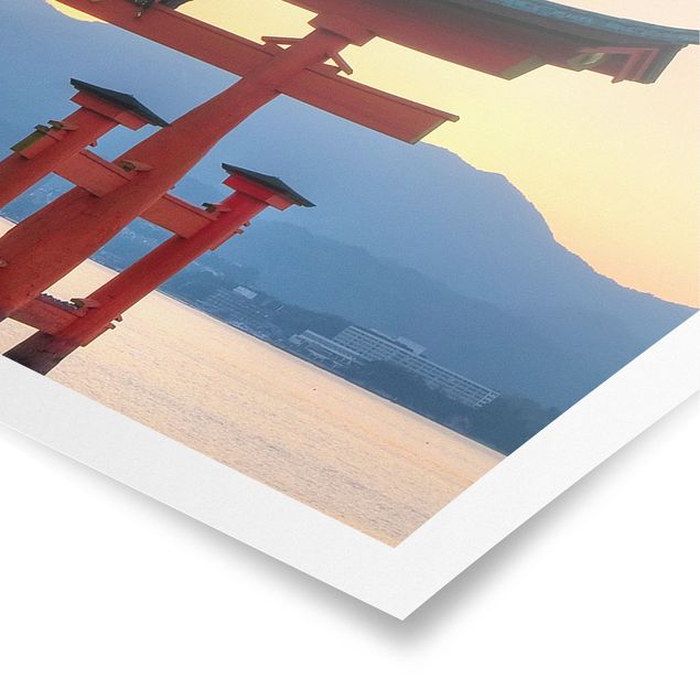 Contemporary art prints Torii At Itsukushima