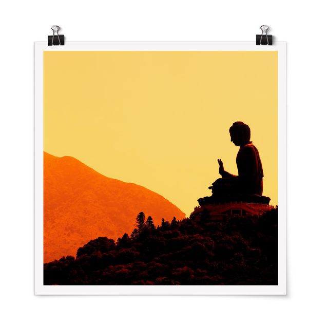 Mountain prints Resting Buddha