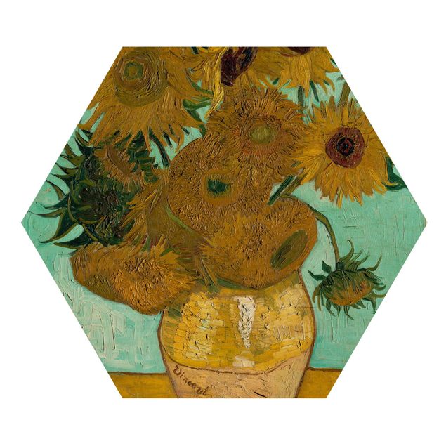 Art styles Vincent van Gogh - Sunflowers