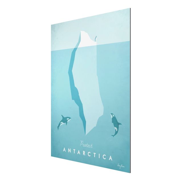 Prints landscape Travel Poster - Antarctica