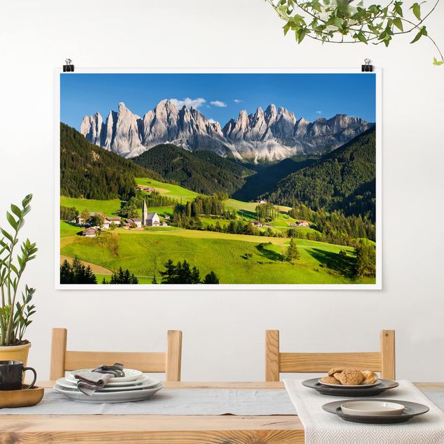 Kitchen Odle In South Tyrol