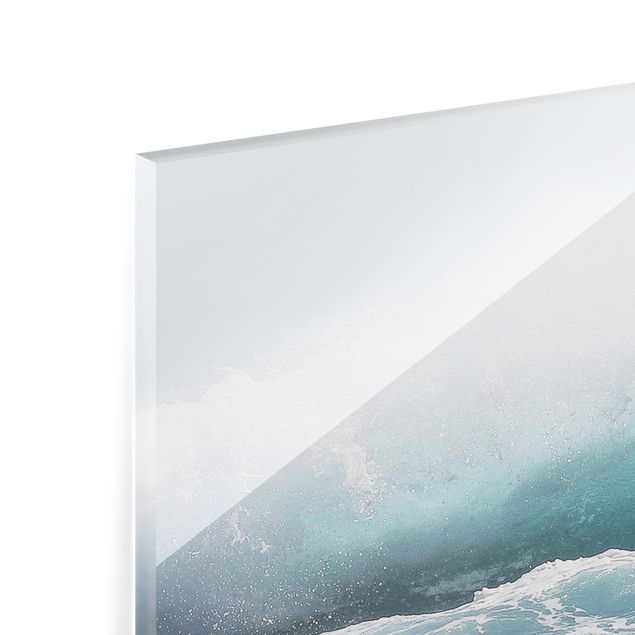 Splashback - Large Wave Hawaii - Landscape format 2:1