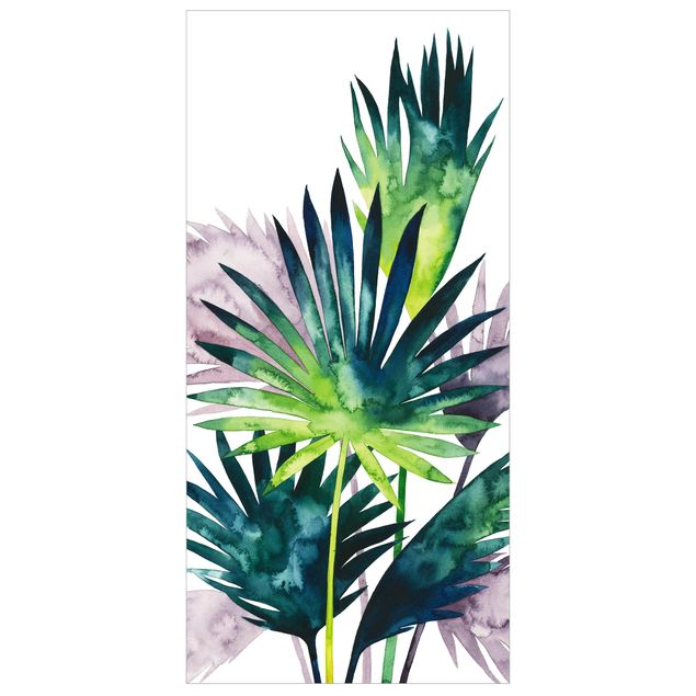 Room divider - Exotic Foliage - Fan Palm