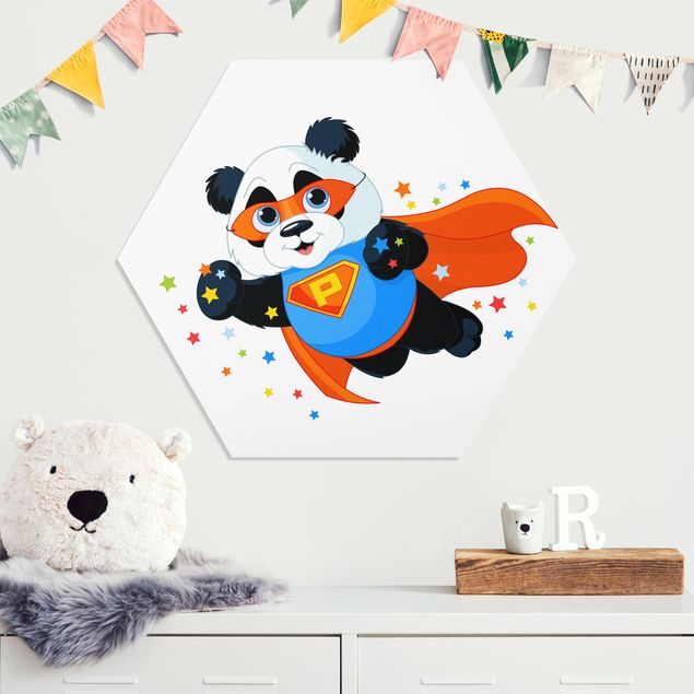 Kids room decor Super Panda