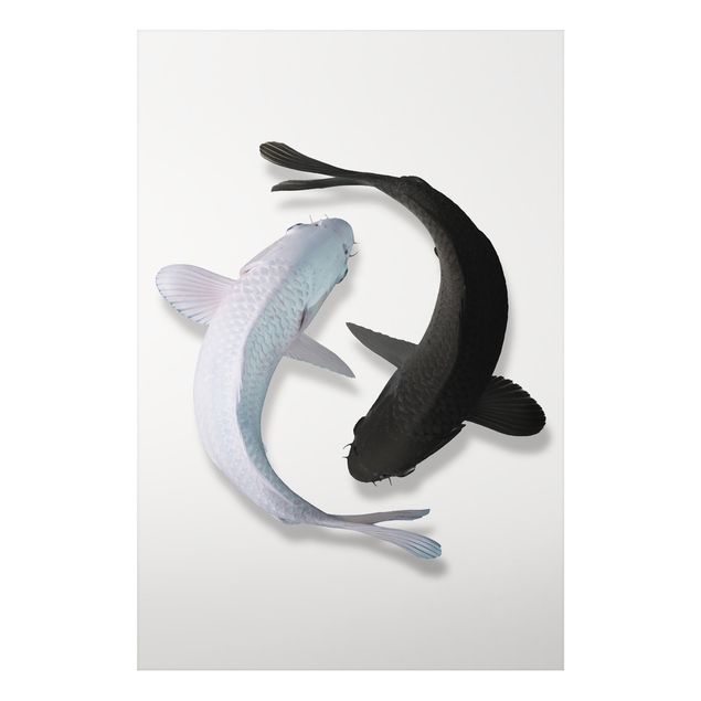 Prints fishes Fish Ying Yang