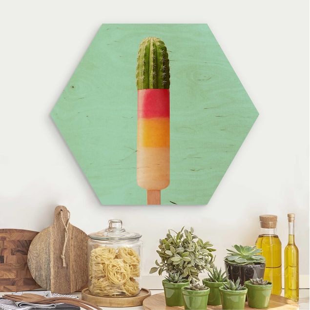 Jonas Loose Art Popsicle With Cactus