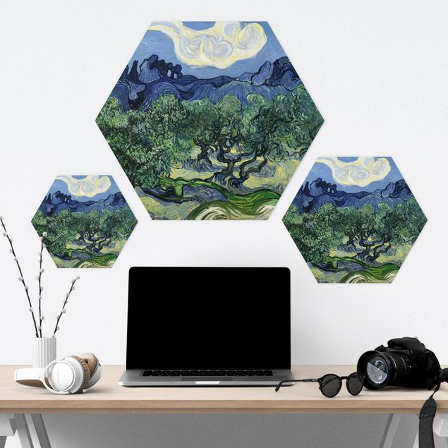 Prints modern Vincent Van Gogh - Olive Trees
