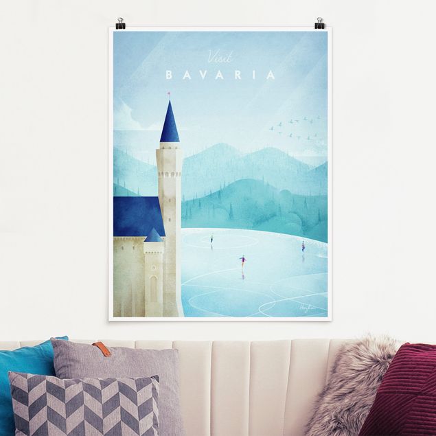 Kitchen Travel Poster - Bavaria