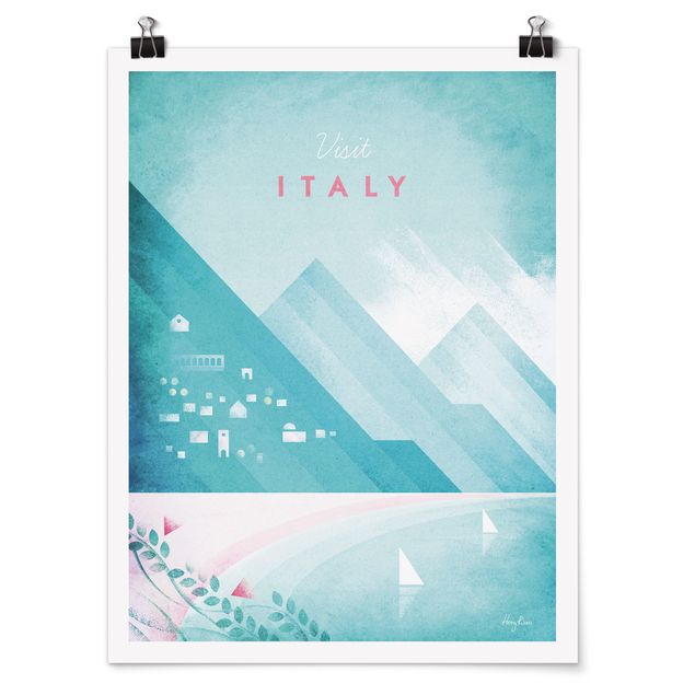 Italy wall art Travel Poster - Italy
