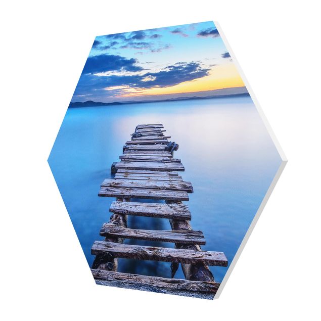 Contemporary art prints Walkway Into Calm Waters