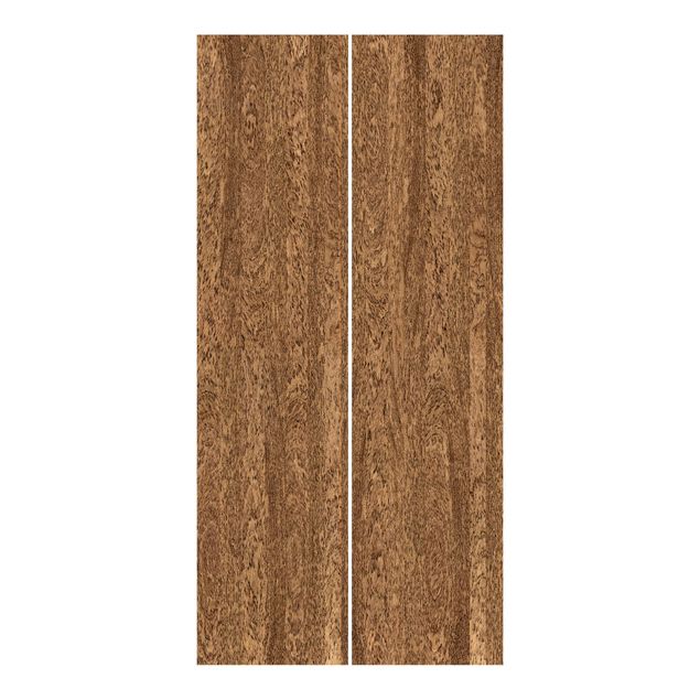 Sliding panel curtains wood Amburana