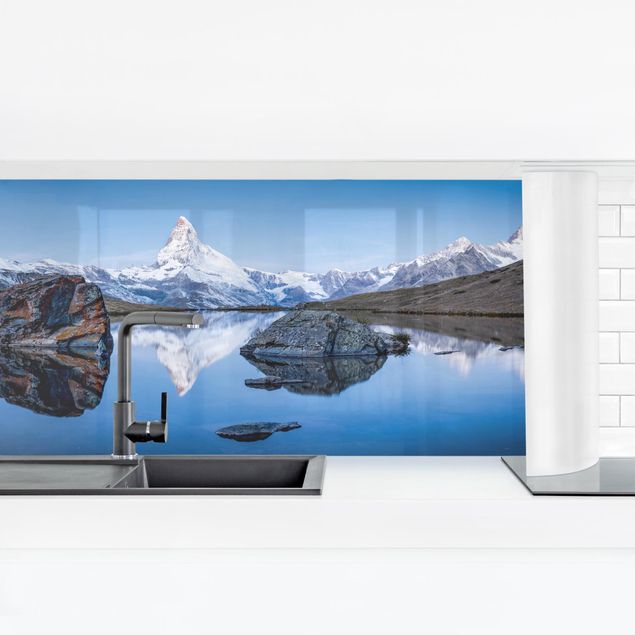 Self adhesive film Stellisee Lake In Front Of The Matterhorn