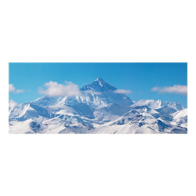 Glass Splashback - Mount Everest - Panoramic