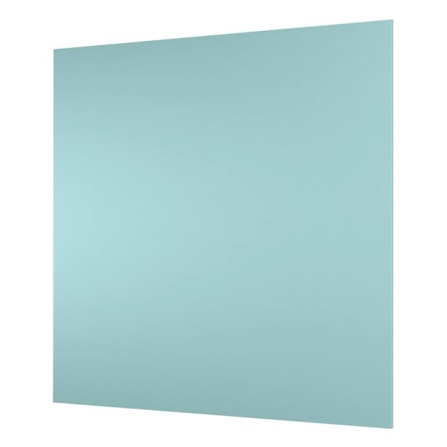 Glass Splashback - Pastel Turquoise - Square 1:1