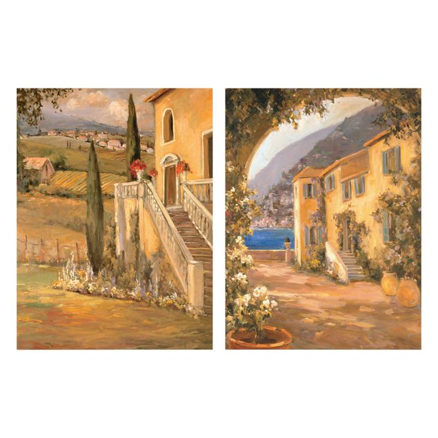 Canvas landscape Italian Landscape Set I