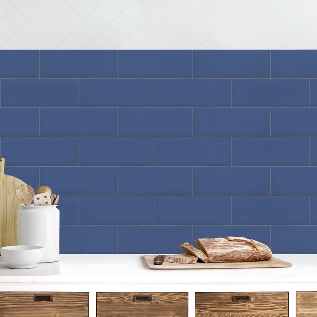 Kitchen Ceramic Tiles Dark Blue