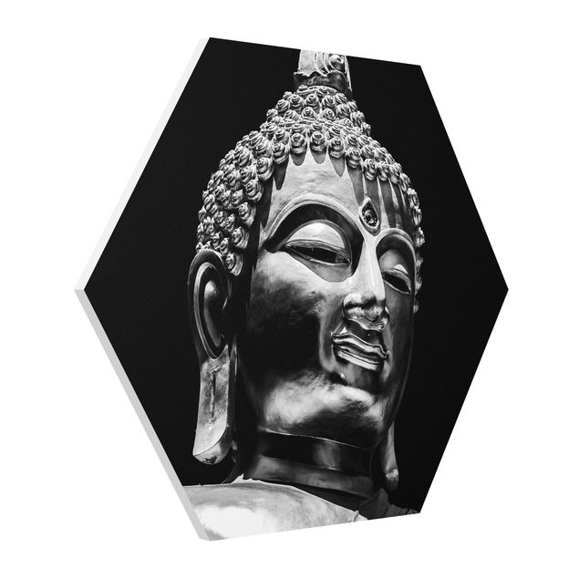 Spiritual art prints Buddha Statue Face
