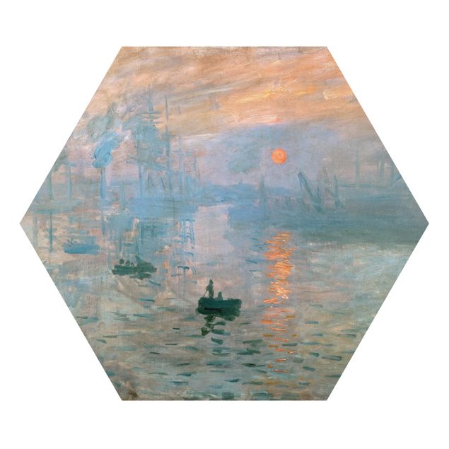 Art posters Claude Monet - Impression (Sunrise)