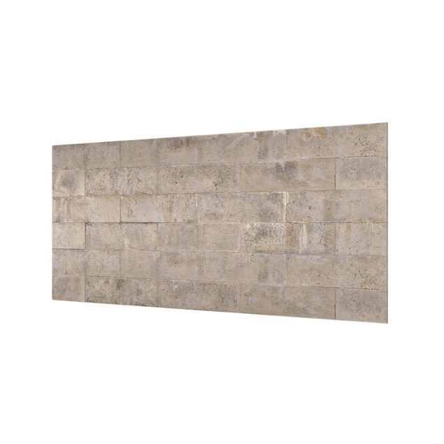 Glass Splashback - Brick Concrete - Landscape 1:2