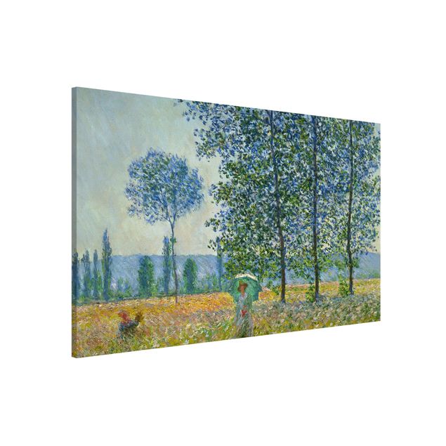 Impressionist art Claude Monet - Fields In Spring