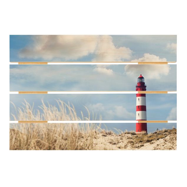 Prints Lighthouse Between Dunes