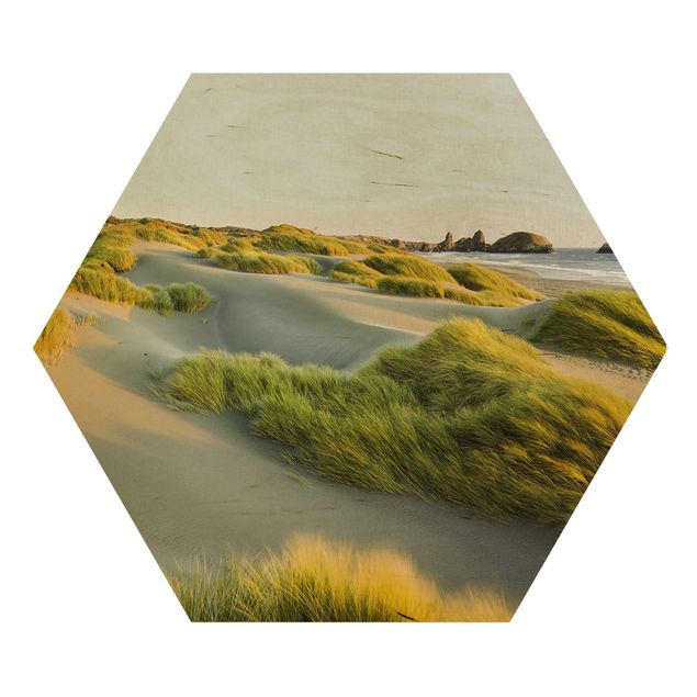 Rainer Mirau Dunes And Grasses At The Sea
