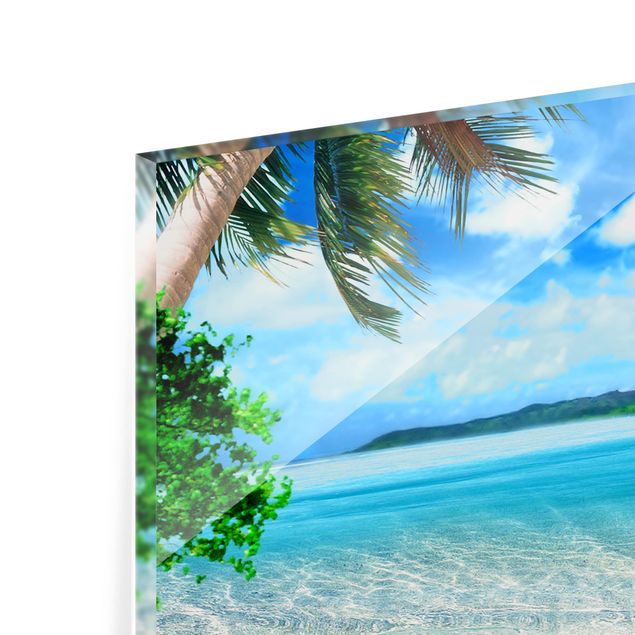 Glass Splashback - Dream Vacation - Panoramic