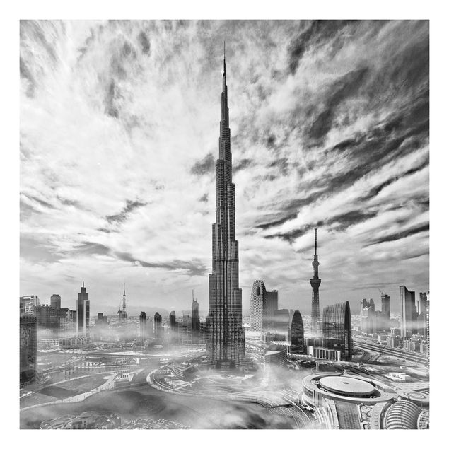 Asian prints Dubai Super Skyline