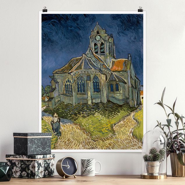 Kitchen Vincent van Gogh - The Church at Auvers