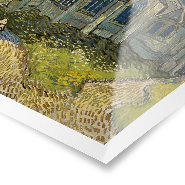 Art prints Vincent van Gogh - The Church at Auvers