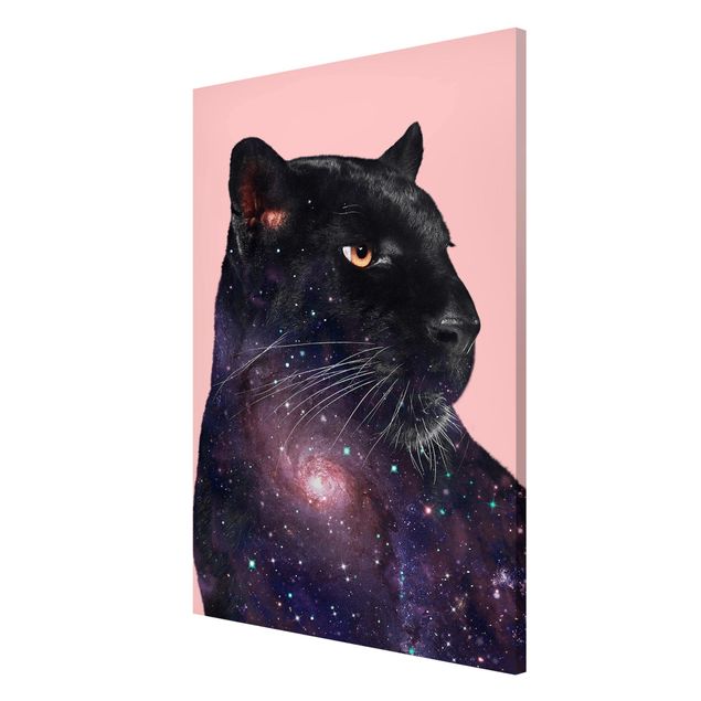 Magnet boards animals Panther With Galaxy