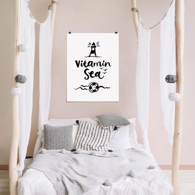 Prints quotes Vitamin Sea